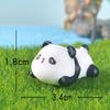 Cute and Adorable Little Panda Decorative Garden Landscape Resin Handicraft Small Ornaments