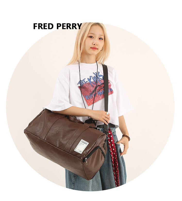 Large-Capacity Travel Duffel Bag with Shoe Compartment, Dry/Wet Separation, for Business, Gym, or Short Trips