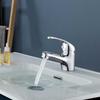 High Quality Zinc Alloy Modern Basin Faucets Mixers Taps Bathroom Hot and Cold Water Taps Sink Health Lavatory Faucet