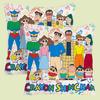 Cartoon Crayon Shin-chan Pillow Covers Cartoon Sofa Decorative Home Double-sided Printing Short Plush Cute Cushion Cover