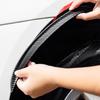 2PCS Carbon Fiber Strip Car Fender Flares Mud Flap Splash Guards Arch Wheel Lip