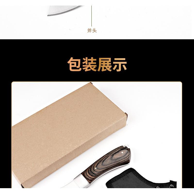 Wood Handle Fire Axe High Carbon Steel Hand Emergency Rescue Outdoor Camping Cutting