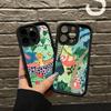 Jungle Art Illustration Snake Cats Sloth Phone Case For IPhone 17 16 15 14 13 12 11 Pro Max Plus MINI Soft Cover