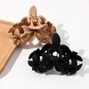 4 Pcs Big Flower Mixed Colors Hair Claw Clips No Slip No Damage Fashion Clips for Women Girls Thin Thick Curly Hair