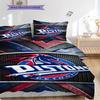 Detroit Pistons Bold Logo Three-piece set(1 * duvet cover + 2 * pillowcase, without core) Bedding set Duvet cover and pillowcase