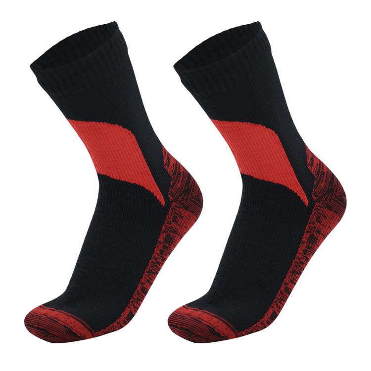 Waterproof Breathable Winter Sports Socks for Mountaineering, Cycling, Fishing & Skiing - Double Layer, Thickened & Warm