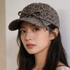 Adjustable Leopard Print Bow Baseball Cap Sunshade American Style Casquette Y2K Peaked Hat  Sports