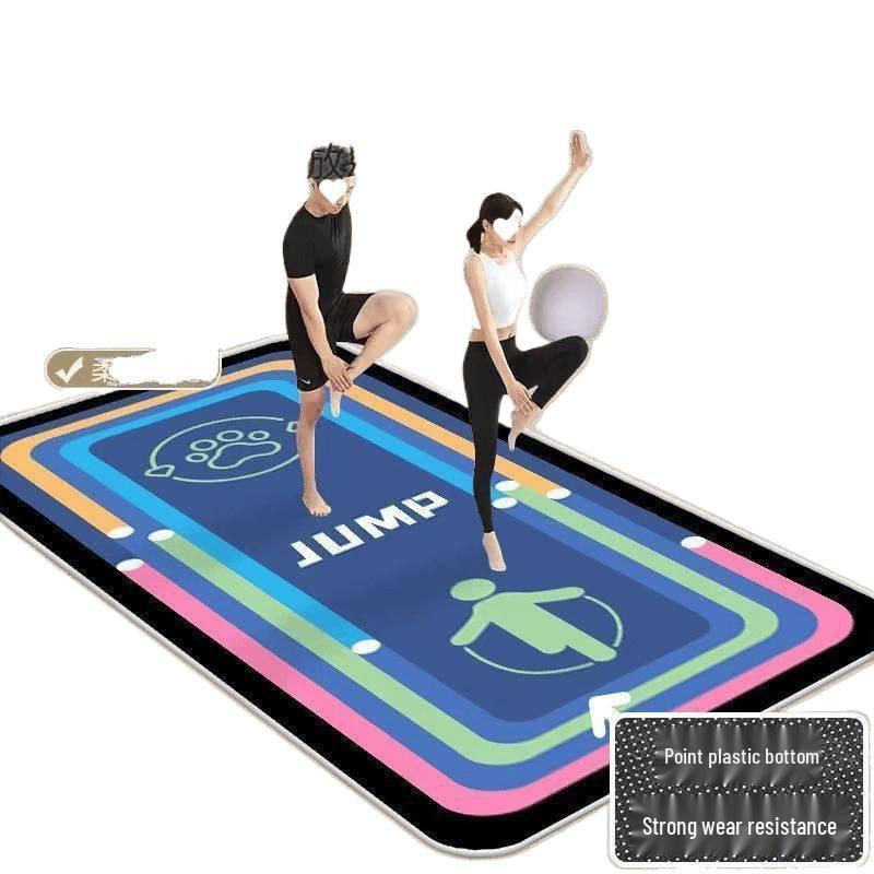 Rectangular Non-Slip Thickened Yoga Mat for Home Fitness 40x120 cm