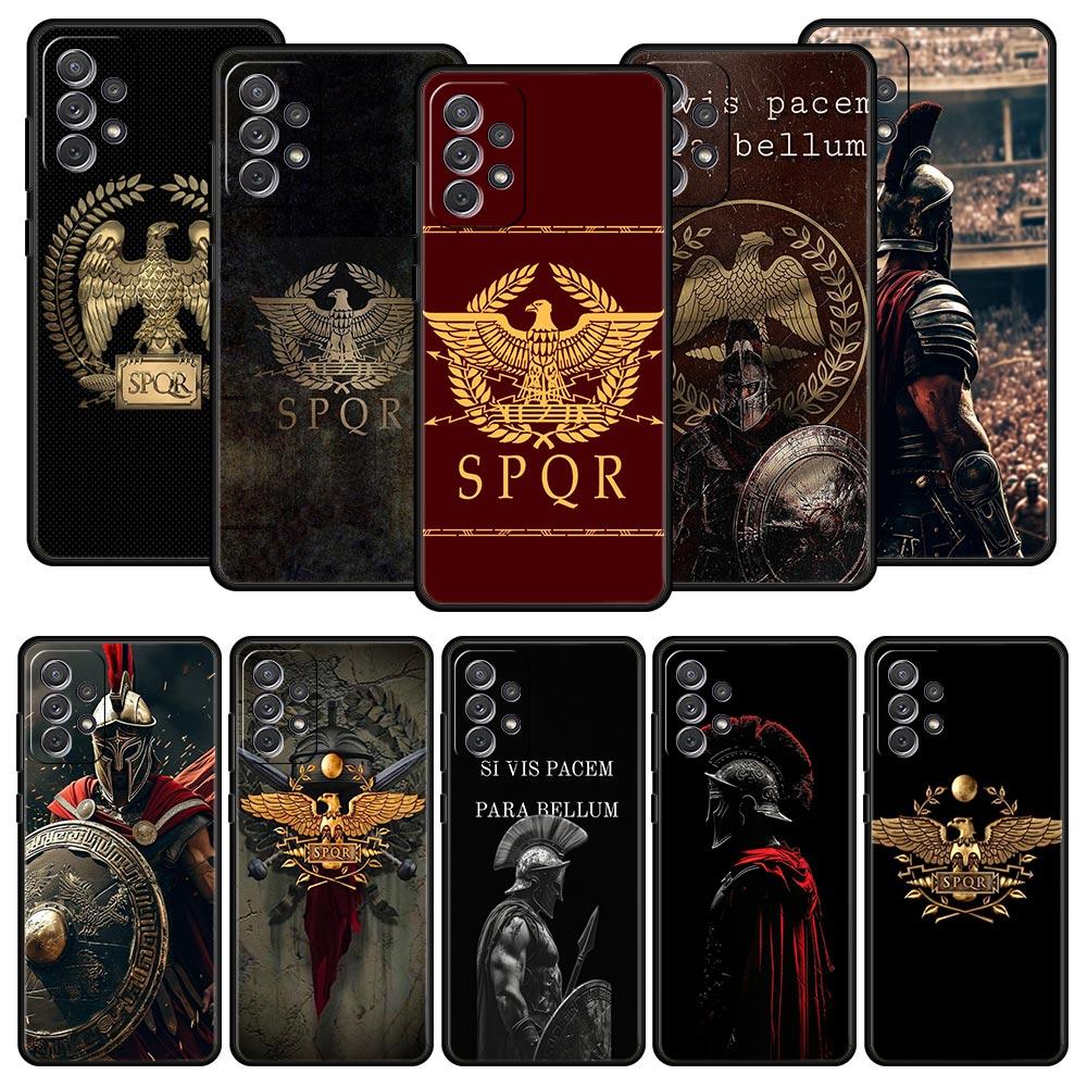 Roman Empire Emblem Phone Case for Samsung A51 A71 A21S A17 A11 A15 A25 A41 A23 A33 A53 A73 A07 A03S A05S A13 A35 A55 5G Cover