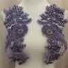 Embroidery Flower Applique Garment Decoration Sewing On Accessories for Stage Performers Gown Ethnic Costume Applique