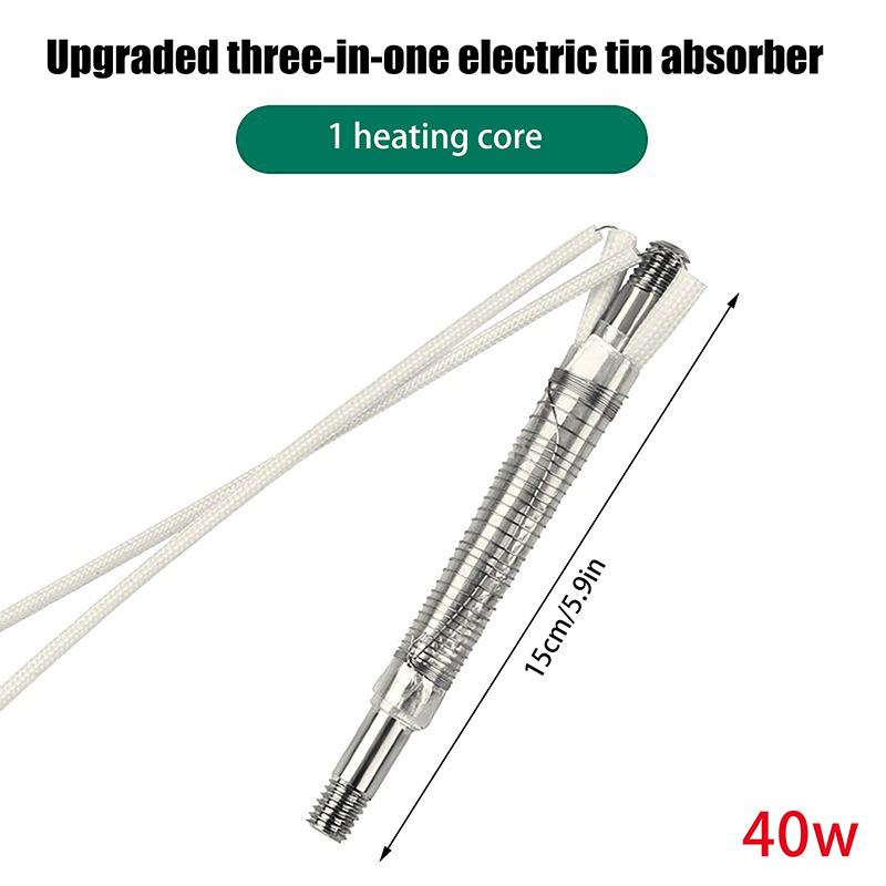 

1.0 1.5 2.0 Nozzle For Solder Suction Heating Element Weld Solder Tool Electric Tin Suction Device Replacement Core A4