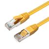 Kabel Ethernet Microconnect S/Ftp Cat6 15M Żółty Lszh Pimf 4X2Xawg 28, Cu, Sstp615Y