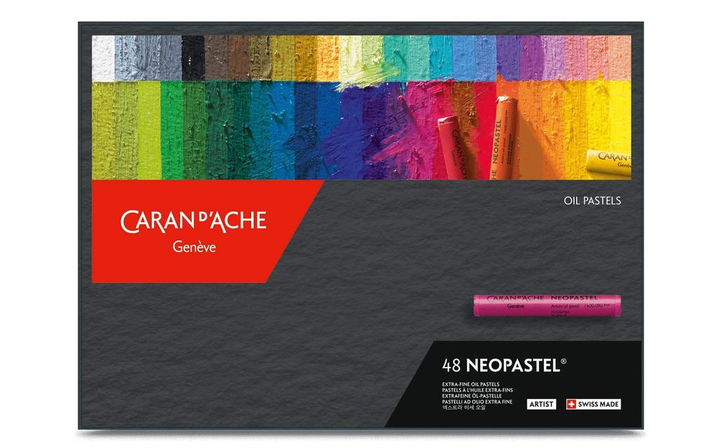 CARAN D'ACHE Neopastel – 48-Color Set / 7400.348 [Parallel Import]