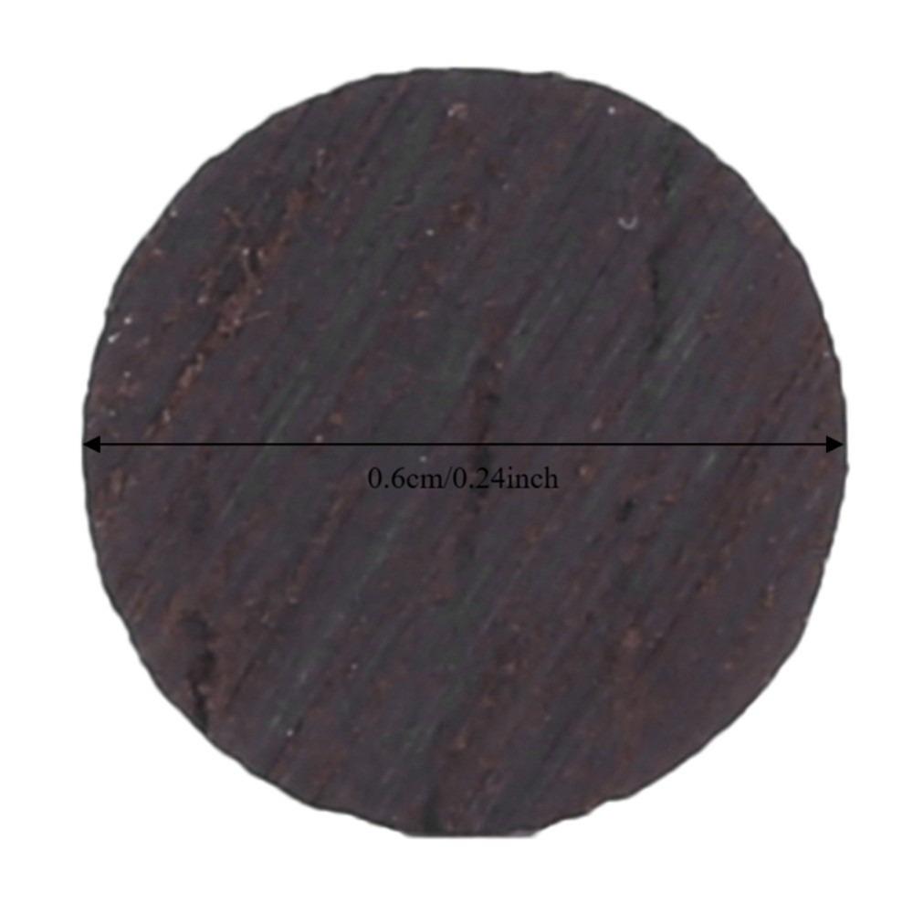 100PCS Rosewood Material Guitar Inlay Dots Wood Color Guitar Accessories  Musical Instrument Parts