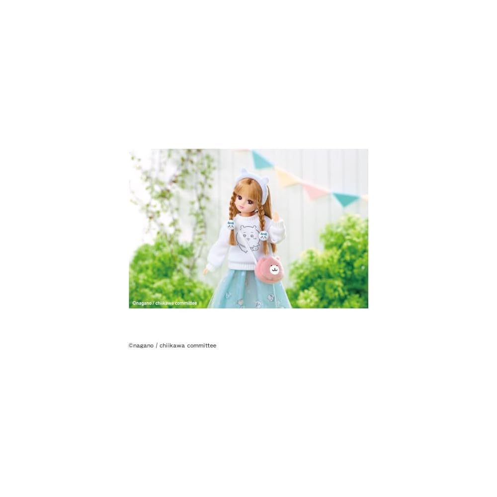 Takara Tomy Licca-chan Doll LD-08 Chikawa Design Dress-Up Toy for Kids Age 3 and Up