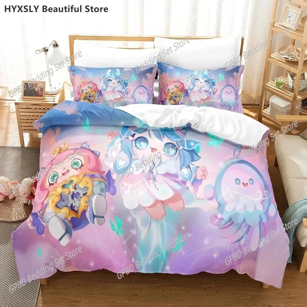 

Eggy Party Bedding Set For Bedroom Soft Modern Bedspreads Comefortable Kids Duvet Cover Quilt Cover And Pillowcase EU Single(135*200cm)3pcs