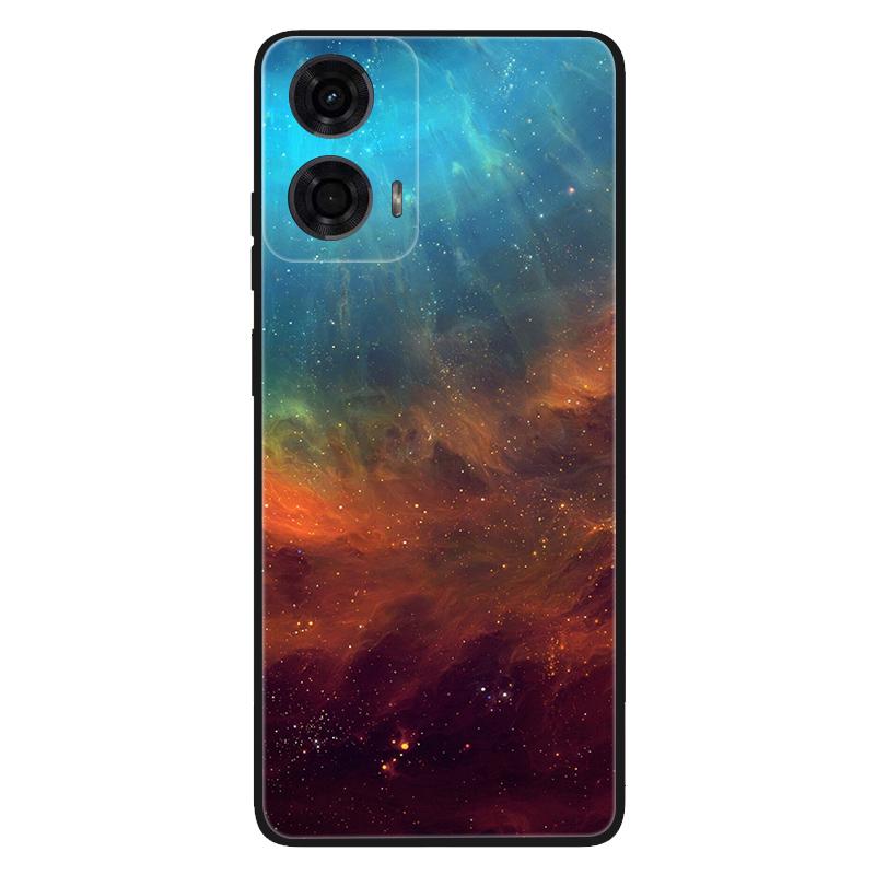For Moto G85 5G Case TPU Space Soft Silicone Back Cover Phone Cases For Motorola Moto E14 MotoG85 Wolf Protective Cool funda
