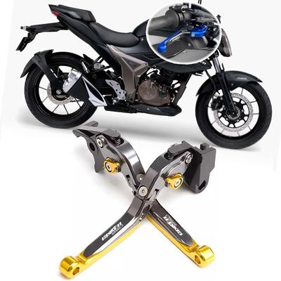 PEDAPENG Pour Jixer 250 GIXXER 250 2025 Leviers de Frein à Disque Avant & Arrière