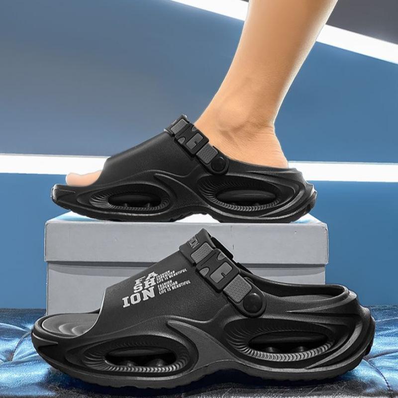 High Quality Men's Sandals Slippers One-Two Wear Summer Outdoor Wear Resistant Driving Thick Bottom Anti-Slip Waterproof
