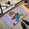 Anime D-Dr. S-Slump Floor Mat Soft Flannel Floor Mat  Suitable for Entryways, Living Rooms, Bedrooms, and Bathrooms