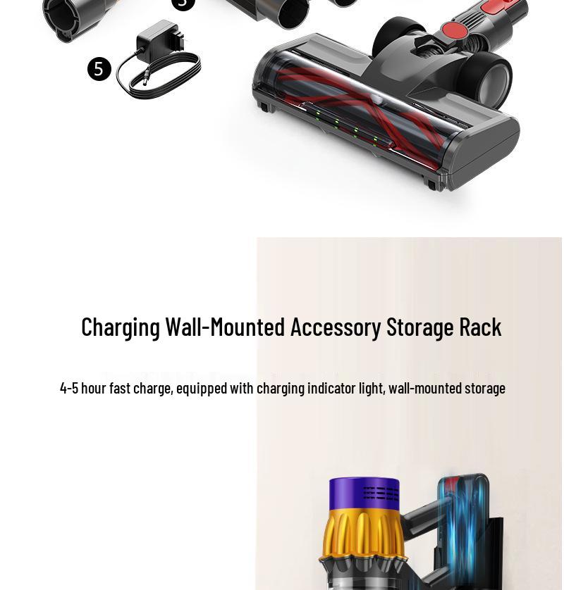 VACVAX 650W Cordless Handheld Vacuum & Mop with Mite Removal, 40Kpa