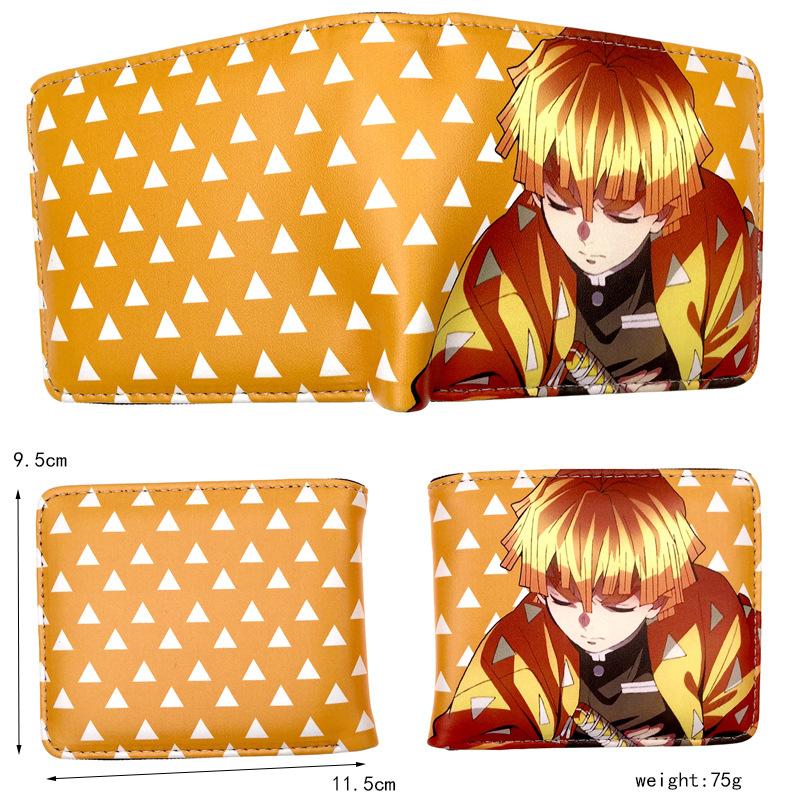 Krátká peněženka Kimetsu No Yaiba Tanjiro Kamado s kapsičkou na mince