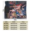 Katseye Kpop Music Girls Blankets Quality Warm  Throw Blanket Winter Girls Boys Couch Chair Fluffy Bedspread