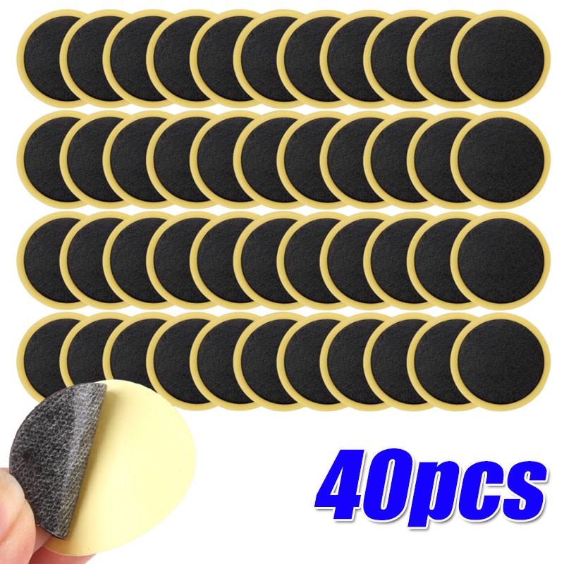 10-100pcs Bicycle Glue-free Tire Patches Tool Quick Repairing Tyre Protection Patch Adhesive Quick Drying Bike Accessories