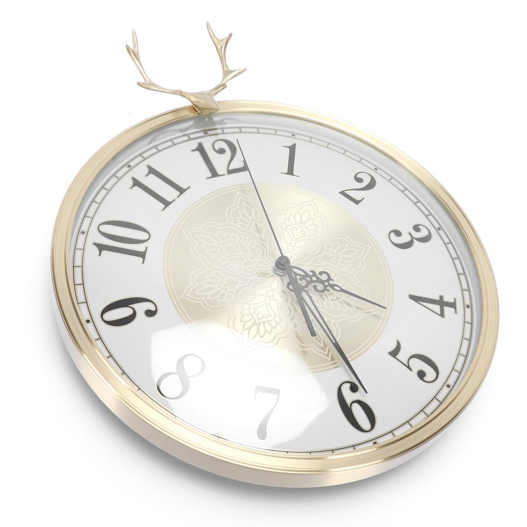 Simple Modern Swing Clock with Pendulum Wall Clock Decor for Home Living Room Decoration