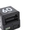Schwarz Rot Countdown-Timer ABS Würfel-Timer Langlebiger Flip-Timer Kochen Lernen Training Büro