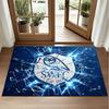 Sheffield Wednesday Football Design Crystal Velvet Rug Soft Decorative Mat for Bedroom Entrance