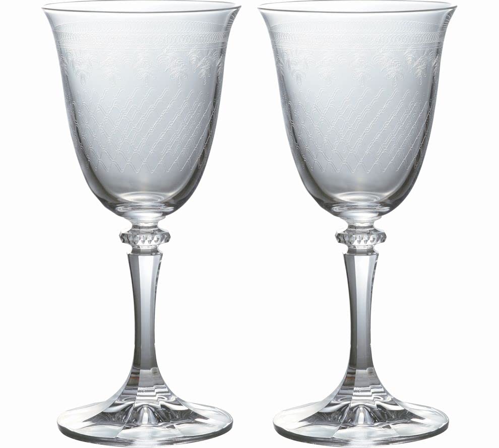Bohemian Glass Grace Wine Glass Set of 2 (SVL-950-2)