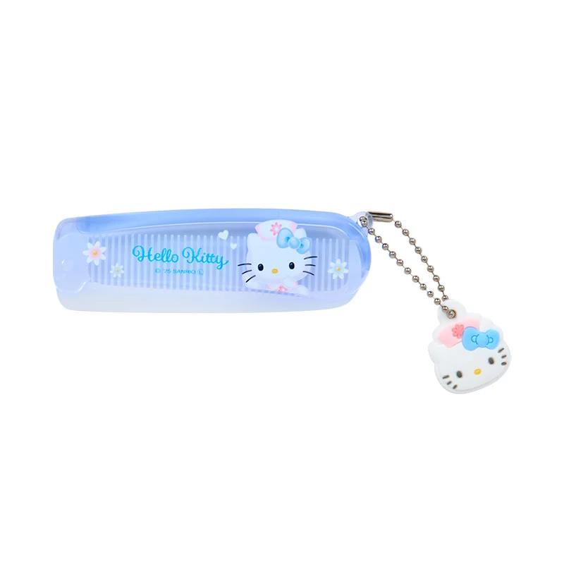 Sanrio Hello Kitty Bangs Capsule Comb with Mascot ( Fantasy Angel Blue ) NEW