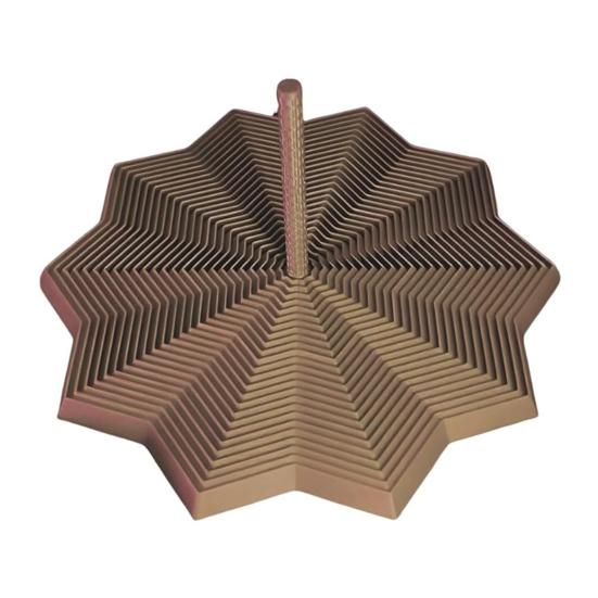 1/3Pcs 3D Printed Expanded Fidget Star Expandable Fractal Hexagon with Handle Stress Anxiety Relief Honeycomb Whirling Spiral Star Sensory Toy