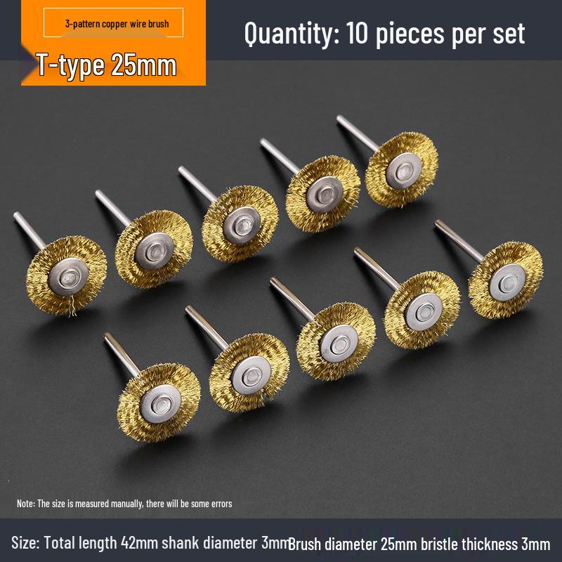 Electric Grinder Steel Wire Brush - Rust & Polishing Head for Walnut & Wenwan Grinding, Steel & Electric Brush.