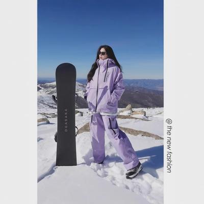 "Winter Waterdicht Ski Pak": Unisex, Dik & Warm, Tweedelig met capuchon voor buitensporten"