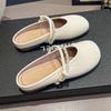 Flat Bottom Soft Bottom Bag Head Half Slippers Women's Outer Wear 2025 New Spring and Summer Cool Slippers Mary Jane Gentle Evening Shoes