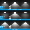 PCS 12 Solar Pendant Light Outdoor Solar Shed Light Motion Sensor Solar Lamp For Shed Garage Yard 3 Color Mode IP65 Waterproof