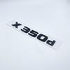 3D Glossy Black Letters X250d X350d 4Matic Etition 1 Emblem for Mercedes Benz X Car Fender Badge Trunk Nameplate Logo Sticker