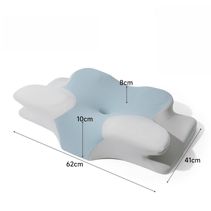 1pcs Ergonomic Cervical Memory Foam Pillow Neck Support Pillow for Sleeping Orthopedic Pillow with Slow Rebound