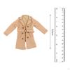 1/12 Figure Long Trench Coat with Belt for 6inch Action Figures