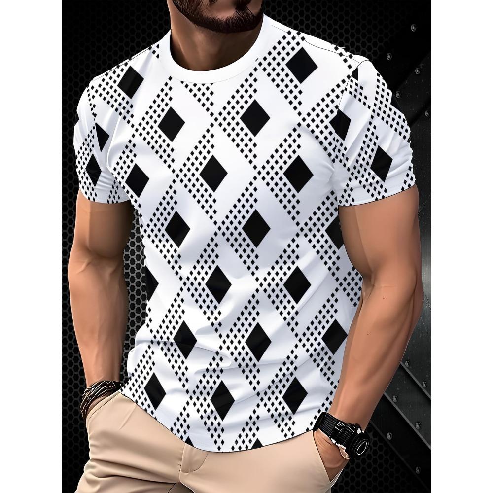 3D 3D Casual Sports Printed Short Sleeved T-shirt