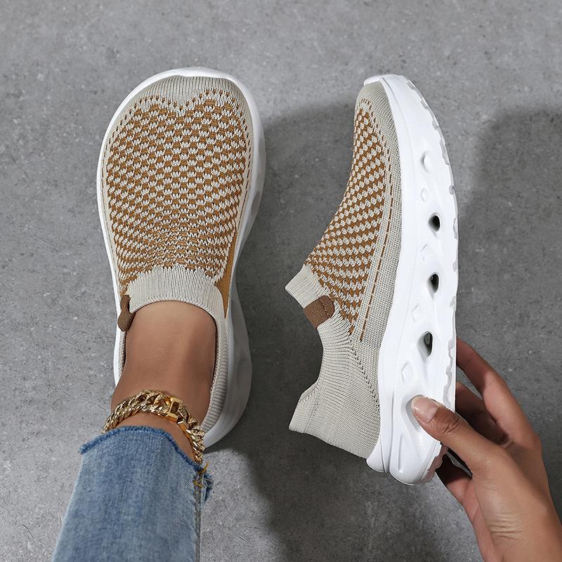 TUTUINANLE Women's Spring Casual Sneakers: Stylish Mesh Design, Chunky Sole, Lightweight and Comfortable Casual Shoes