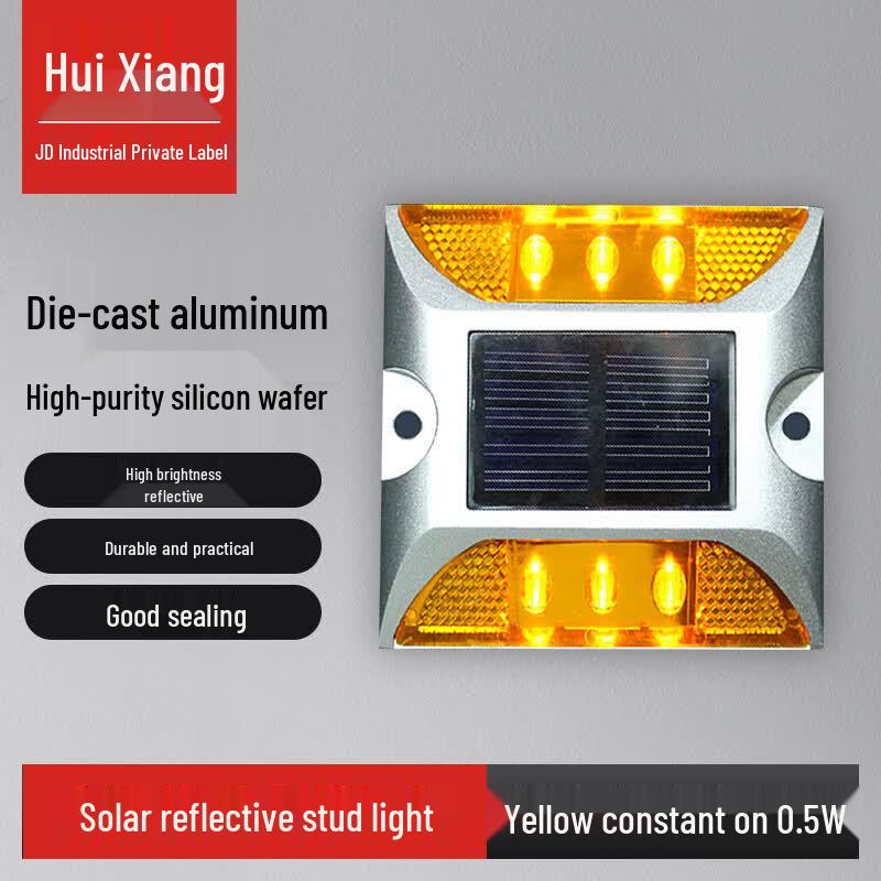 Solar Reflective Road Stud Warning Light
