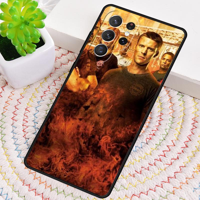 Chicago Fire TV Show Soft Phone Case for Samsung Galaxy Note 10 Pro S26 Ultra S23 S24 FE S25 S21 S22 PLUS Shockproof Cove