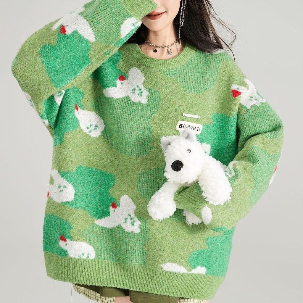 WTEMPO Women's Long Sleeve Fashion Sweater Warm Knitwear Pullover Knitted Coat Jumper Solid Color Sweater