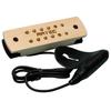 ARTEC Soundhole Pickup Wooden Pickup Cover Maple WSH12-MP-OSJ