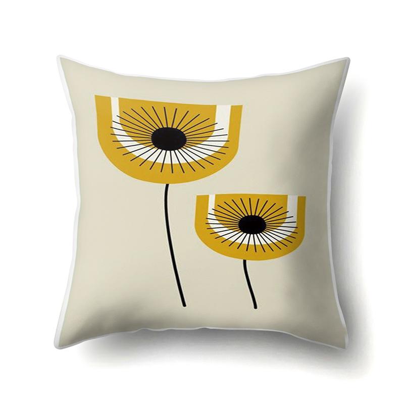 Polyester Pillowcase Automobile Decoration Home Printed Pillowcase