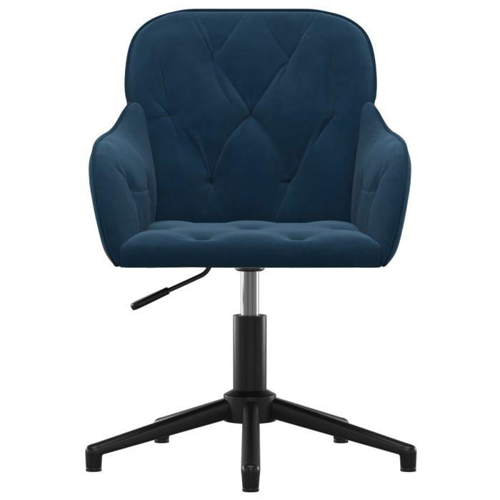 VidaXL Chaise Pivotante de Bureau Chaise d'Ordinateur Fauteuil Pivotant de Bureau Siège de Bureau Meuble de Bureau Intérieur 344855