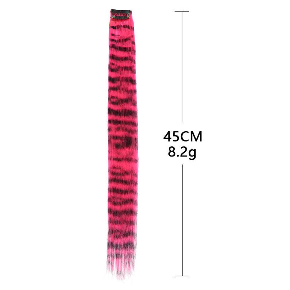 WTB Синтетический парик Одна карта Бесшовное наращивание волос Леопардовый цвет Часть — фото 6